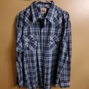 🎆NEW🎆Mens snap close casual dress shirt